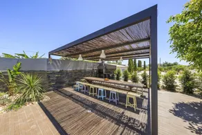 One bedroom appartement with sea view shared pool and enclosed garden at Quelfes 3 km away from the - Image 4