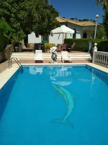 Villa With 4 Bedrooms in Prado del Rey, With Private Pool, Enclosed Garden and Wifi - Image 2
