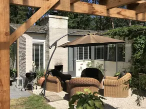 Detached Villa With Enclosed Wooded Garden With Lawn, Jacuzzi and Infrared Sauna - Image 4