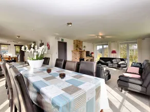 Detached natural stone house with sunny garden and terrace, modern interior - Image 2