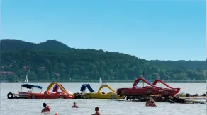Happy Camp mobile homes in BalatonTourist Fured Camping & Bungalows - Image 3