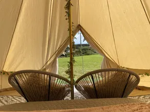 Bell Tent Glamping St Austell Cornwall - Image 2