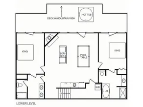 Bear Slide, 4 Bedrooms, Sleeps 10, Pool Access, Mountain View, Hot Tub - Image 3