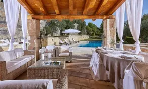 Luxury Crete Villa Villa Malvazia Beautiful 4 Bedroom Villa Private Pool Gym Keramoutsiou - Image 2