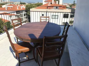 Apartment With 4 Bedrooms in Carcavelos, With Wonderful sea View, Furnished Terrace and Wifi - Image 5