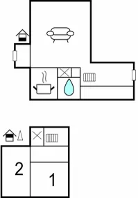 Nice Home in Älmhult With 2 Bedrooms - Image 2