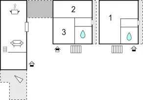 Awesome Home in Siveric With Wifi and 3 Bedrooms - Image 2