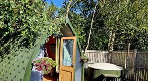 The Forest Pod - Wood Fired Hot Tub and Fire Pit - Image 5