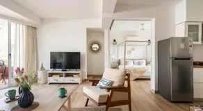 El Raso by The Blue Kite - Premium 1 BHK Apartments with Shared Pool, just 2 mins drive from famous Parra Coconut Tree Road, 24x7 Security, Kitchen - Image 2