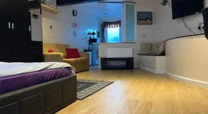 Studio Apartment - Entire Lower Ground Floor - Only 7 Mins Walk Kings Cross St Pancras Station - Image 2
