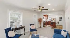 The Sunset Getaway, Modern 3BR w Deck Minutes from I-65, Fenced Yard - Image 2