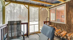 Woodland Cabin with Fishing ATV and Snowmobile Trails - Image 3
