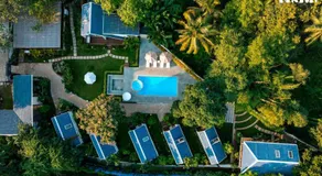 Sol Suite at Luma - 350 mtr from Mandwa Jetty by Vaana, StayVista - Bar & Shared Pool - Image 5