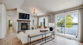 Lakefront Retreat Hot Tub Outdoor Sauna Dock Swim Stunning Views! - Image 2