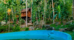 Wooden Eco Cottage Couple Cabana - Image 3