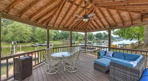 Shades of Summer by AvantStay | Gazebo, Dock, View - Image 5