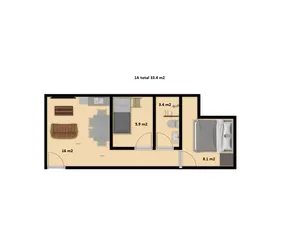 Casanova 3B BCS Grand batam 2Bedroom 3rd Floor * - Image 3