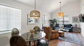 Seaside Serenity boho chic 3-Bedroom Shore condo 2 blocks to the beach and boardwalk - Image 4