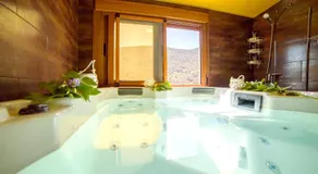 Cozy Chalet in Laroya + Pool - Image 3