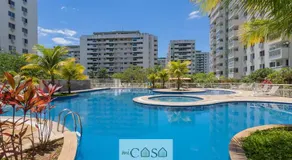 2 Quartos com Varanda a 300m RioCentro Wi-Fi 120mbps e Cozinha Completa - Condomínio com Piscina, Estacionamento, Portaria 24h e Parquinho Infantil - Apartamento indicado para Grupos, Hóspedes a Trabalho e Crianças - Image 2