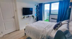 2BR Luxury Penthouse Christmas Stay with Wide Balcony and 7ft Billiards The Polaris Penthouse at Azure North - Image 2