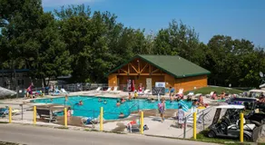 Plymouth Rock Camping Resort Rustic Cabin - Image 4