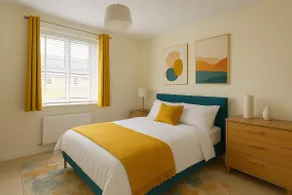 Stylish 2-Bedrooms - Perfect for Contractors, Families, & Groups - Sleeps 4 - Speedy WiFI - Image 5