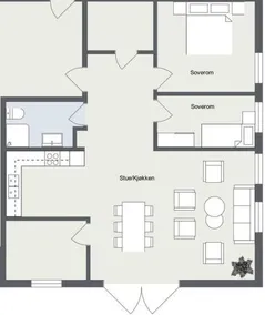 Sea-side apt at beatiful Kremmarholmen, 3BR - Image 1