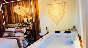 Cabana com banheira de Hidro e vista para o mar, privativa e tranquila localização excelente - Image 2