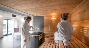 Chalet-Ferienwohnung Kornspeicher, 70 qm, Wellness/Fitness/Sauna – Bergrodelhof - Image 3