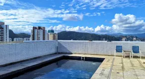 Design e Conforto no Coração do Gonzaga | Piscina Vista Mar - Image 3