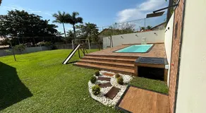 Casa com piscina, ar condicionado, campo de futebol e área gourmet a um quarteirão da lagoa de Praia Seca - Image 4