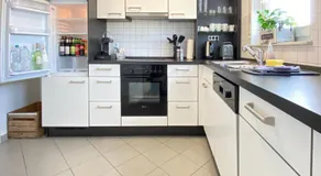 3 Zimmer Apartment in S-Bahn Nähe, 76 qm, max 5 Pers, 30qm Dachterasse, Garage, Internet 1000 MBit - Image 4