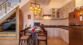 La Palm by StayVista - Mountain-view villa, boasting a spacious pool, Gym, Indoor games, Basketball court & A lush lawn with a gazebo - Image 5