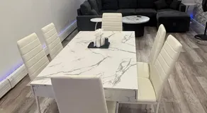 EWRBNB Apartment 3, 5 beds 1 bath open concept entire apartment near EWR and NYC - Image 5
