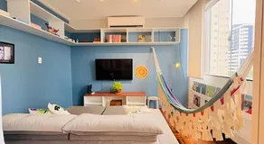 Apto Lúmina, 2Q, espaço de trabalho, Wifi, localização central, ampla e confortável - Image 3