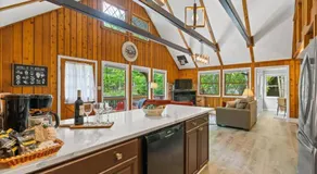 The Gingerbread House - 4 BR chalet, Sunroom, Deck, sleeps 10, modern amenities - Image 4