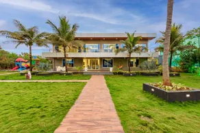 SaffronStays Palm Paradise - twin 3BR villas with pool, slides, mango plantations & outdoor games near Mumbai - Image 3