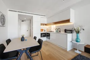 Chic 1-bed With a Sleek Balcony Near Shops - Image 5