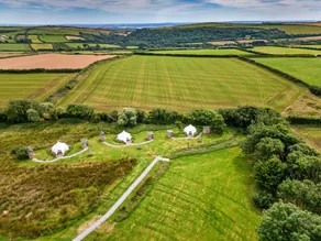 Bell Tent in Devon with Countryside Views - Image 3