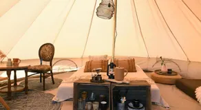 Smuk Bell Tent Glamping nabij het water in Friesland - Image 2