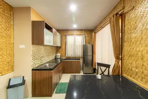 Family Only Pool & Mountain View Modern Bamboo Villa - De Reiz Ethnic Syariah - Image 4