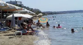 Popi Apartment for rent Peraia floor with balcony 38 qm τμ NEW BED !!! - Image 4