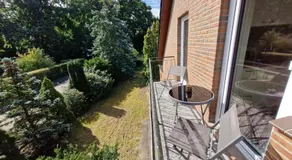 FeWo AllerGrün, Balkon mit Blick in die Natur - Image 3