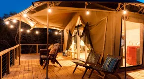Fully-Equipped Safari Tent Rental in Burnet for Luxury Glamping in Texas - Image 3