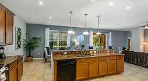 #469-Fabulous 6 Bed home with private pool/spa, extended deck and a conservation view - Image 5