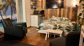 Beach House met badkamer, boxspring, airco & wellness - Image 2