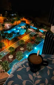 Sea View & Pool View & WiFi & Netflix at Iman Kazoku TimurBay Ville Studio 2BDR - Image 3