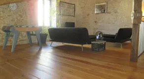 Gå tilbage i tiden, smuk restaureret landsbyeiendom i centrum af Verteuil. - Image 4