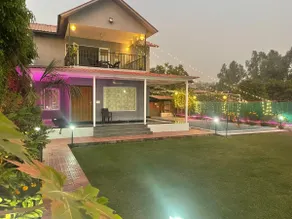 BellaVista Farmhouse stay in noida pool party - Image 2